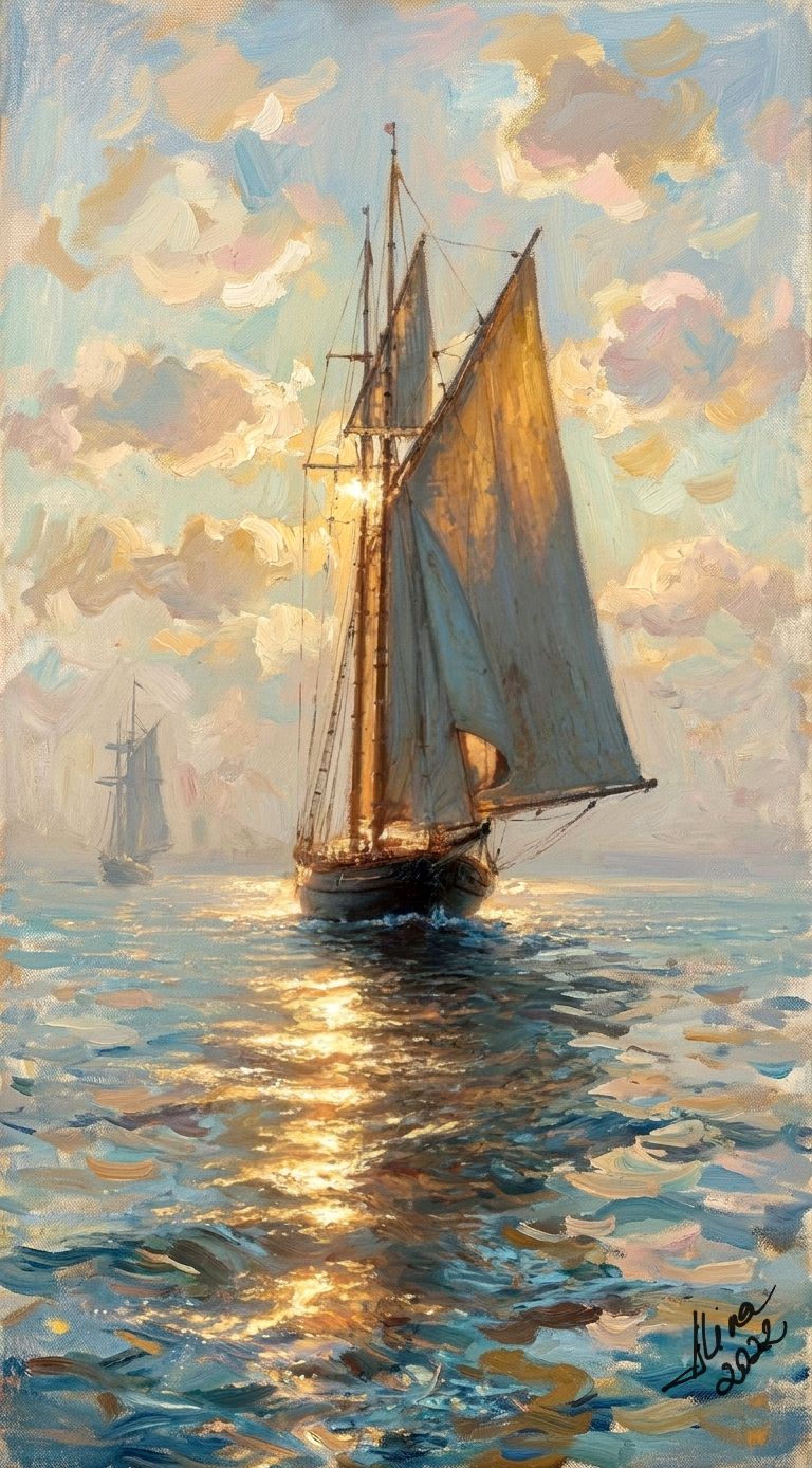 ArteDiAlina.com painting: The sea in your soul
